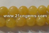 CYJ253 15.5 inches 10mm round yellow jade beads wholesale