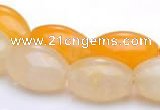 CYJ35 16 inch 13*18mm rice yellow jade gemstone beads Wholesale