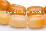 CYJ36 10*14mm egg-shaped yellow jade gemstone beads Wholesale