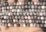 CZJ297 15.5 inches 6mm round pink zebra jasper beads wholesale