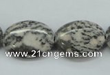 CZJ78 15.5 inches 18*25mm oval zebra jasper gemstone beads