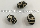 DZI326 10*14mm drum tibetan agate dzi beads wholesale