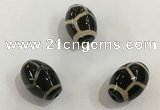 DZI350 10*14mm drum tibetan agate dzi beads wholesale