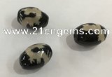 DZI358 10*14mm drum tibetan agate dzi beads wholesale