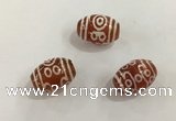DZI392 10*14mm drum tibetan agate dzi beads wholesale