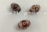 DZI397 10*14mm drum tibetan agate dzi beads wholesale