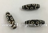 DZI507 10*30mm drum tibetan agate dzi beads wholesale