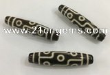 DZI542 13*55mm - 13*58mm drum tibetan agate dzi beads wholesale