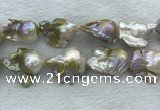 FWP370 15 inches 18mm - 22mm baroque freshwater nucleated pearl beads