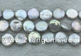 FWP393 15 inches 14mm - 16mm coin freshwater pearl beads