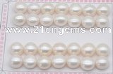 FWP467 half-drilled 11.5-12mm bread freshwater pearl beads