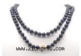 GMN8054 18 - 36 inches 8mm, 10mm purple tiger eye 54, 108 beads mala necklaces