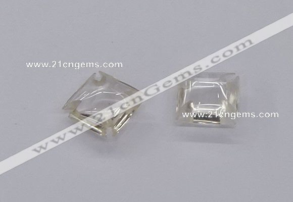 NGC1802 20*20mm diamond white crystal connectors wholesale