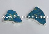 NGC532 20*30mm - 30*40mm freeform sea sediment jasper connectors