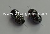 NGC6644 10*22mm teardrop hematite connectors wholesale