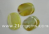 NGC72 40*55mm - 55*65mm freeform agate connectors wholesale