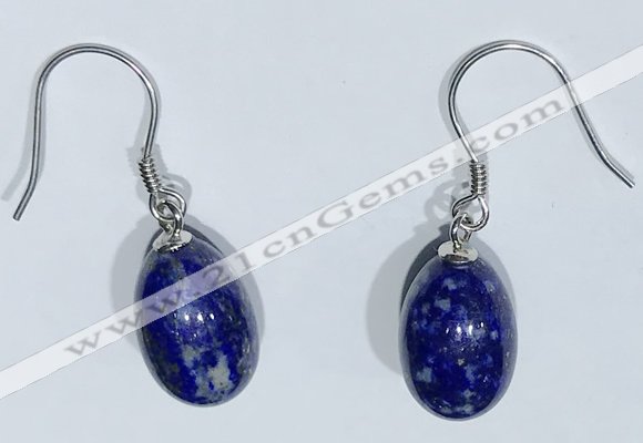 NGE421 10*14mm teardrop lapis lazuli earrings wholesale