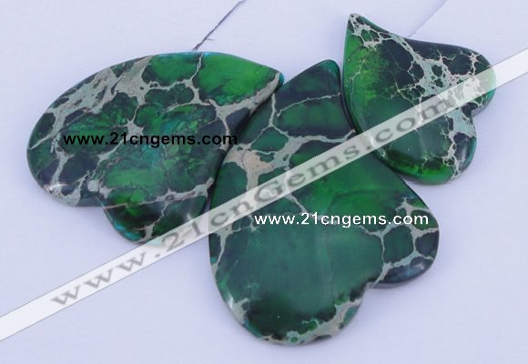 NGP102 Dyed imperial jasper gemstone pendants set jewelry wholesale