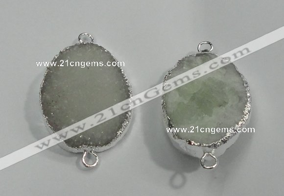 NGP1045 20*30mm - 25*35mm freeform druzy agate beads pendant