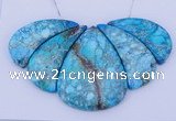 NGP106 Dyed imperial jasper gemstone pendants set jewelry wholesale