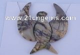 NGP11 Picasso jasper gemstone pendants set jewelry wholesale