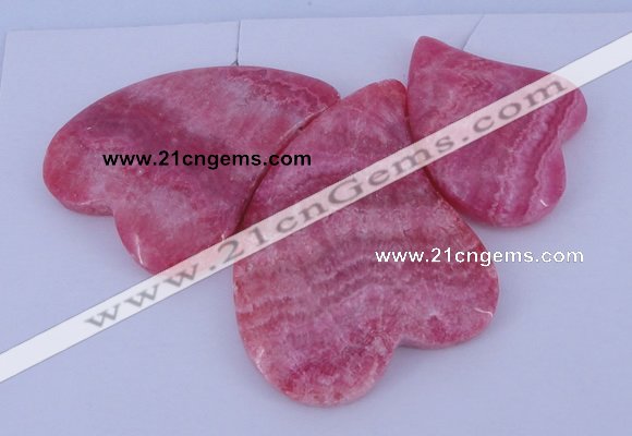 NGP110 Dyed rhodochrosite gemstone pendants set jewelry wholesale