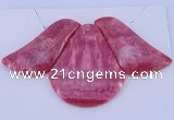 NGP112 Dyed rhodochrosite gemstone pendants set jewelry wholesale