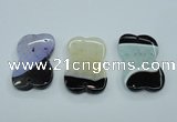 NGP1165 30*50mm freeform druzy agate pendants wholesale