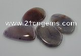 NGP1175 35*45mm - 40*60mm freeform agate gemstone pendants wholesale