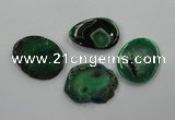 NGP1182 40*50mm - 50*60mm freeform agate gemstone pendants wholesale