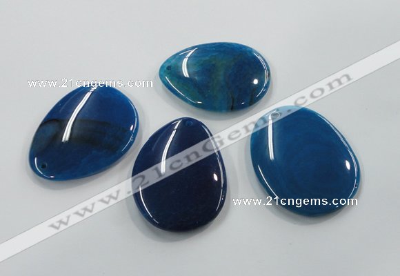 NGP1183 40*50mm - 50*65mm freeform agate gemstone pendants wholesale