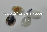 NGP1187 30*40mm - 40*50mm freeform agate gemstone pendants wholesale