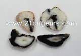 NGP1191 35*50mm - 50*80mm freeform agate gemstone pendants wholesale