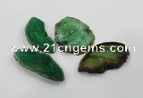 NGP1192 30*50mm - 55*70mm freeform agate gemstone pendants wholesale