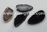 NGP1193 40*60mm - 50*70mm freeform agate gemstone pendants wholesale