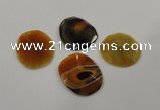 NGP1206 40*45mm - 45*55mm freeform agate gemstone pendants wholesale