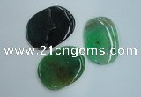 NGP1235 45*60mm - 55*65mm freeform agate gemstone pendants wholesale