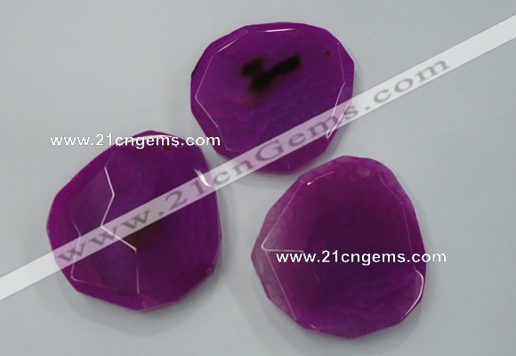 NGP1244 40*45mm - 50*55mm freeform agate gemstone pendants wholesale