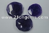 NGP1245 40*45mm - 50*55mm freeform agate gemstone pendants wholesale