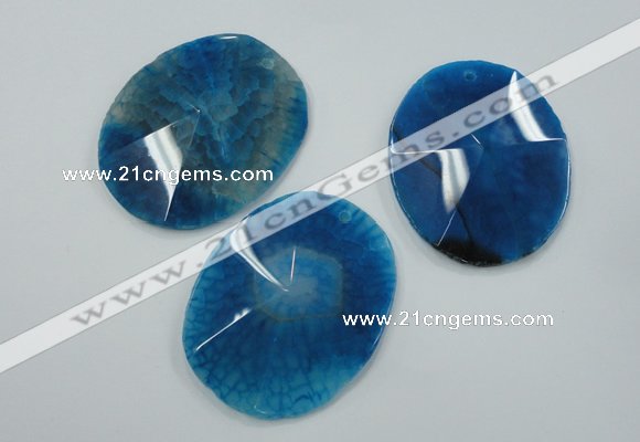 NGP1248 40*50mm - 45*55mm freeform agate gemstone pendants wholesale