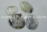 NGP1254 35*45mm - 45*55mm freeform agate gemstone pendants wholesale