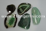 NGP1261 35*45mm - 45*70mm freeform agate gemstone pendants wholesale