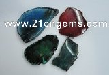 NGP1262 40*50mm - 50*70mm freeform agate gemstone pendants wholesale