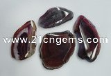 NGP1263 35*50mm - 45*65mm freeform agate gemstone pendants wholesale