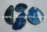 NGP1265 40*55mm - 60*80mm freeform agate gemstone pendants wholesale