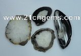 NGP1267 40*55mm - 55*80mm freeform agate gemstone pendants wholesale