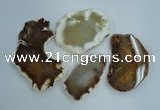 NGP1269 35*50mm - 55*75mm freeform agate gemstone pendants wholesale