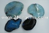 NGP1273 45*55mm - 70*90mm freeform agate gemstone pendants wholesale