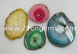 NGP1276 45*55mm - 70*90mm freeform agate gemstone pendants wholesale