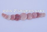 NGP130 Fashion pink opal gemstone pendants set jewelry wholesale